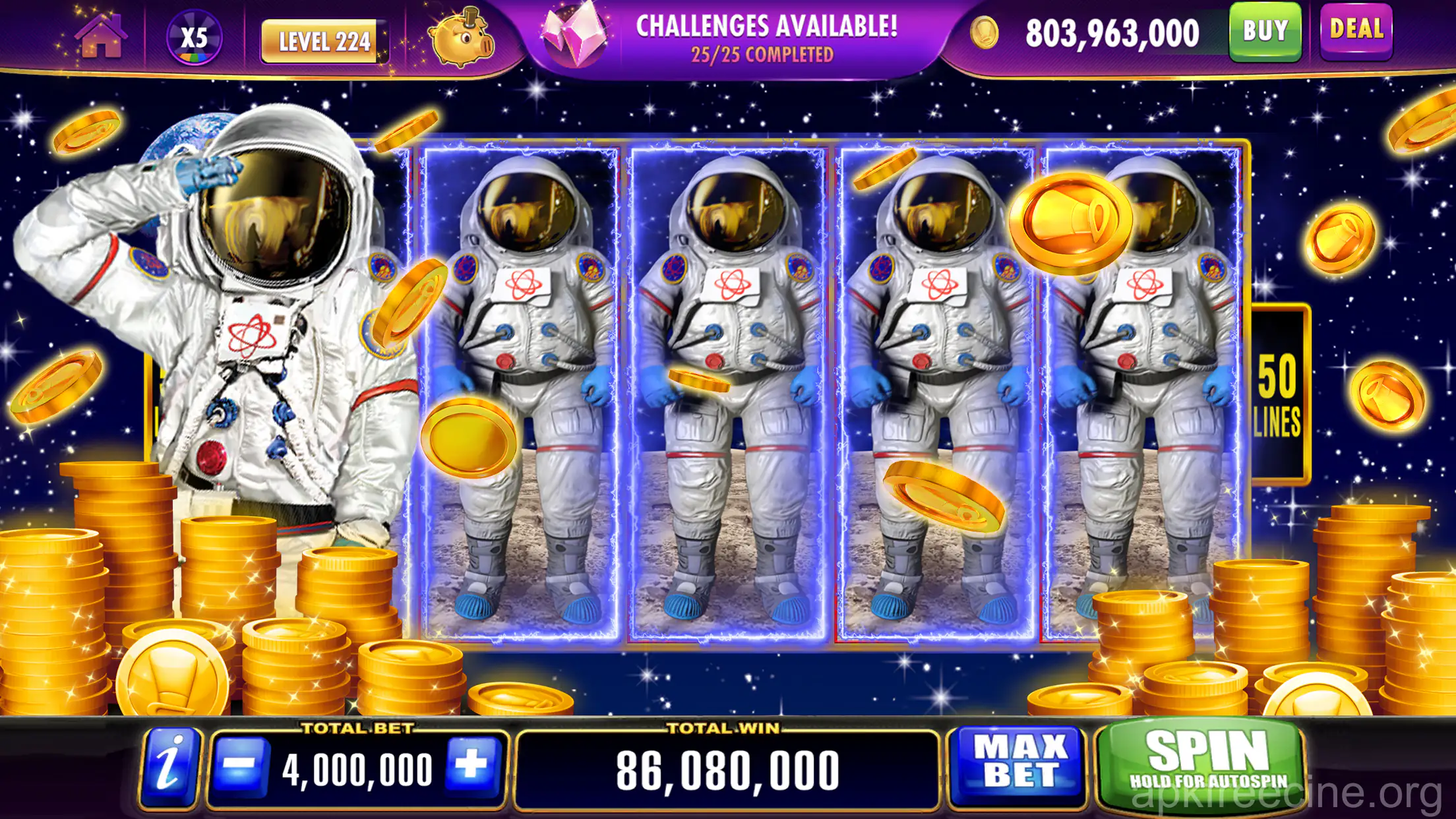 Recursos do freecine mod apk